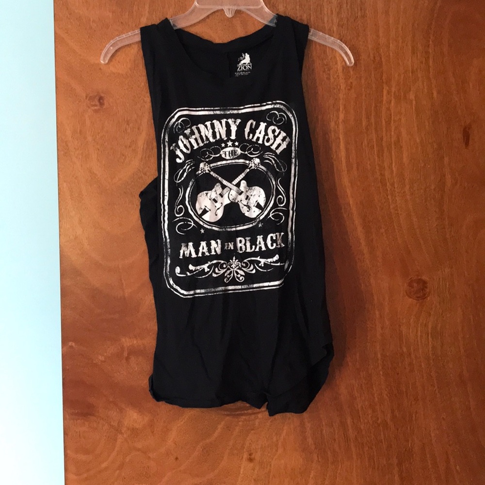 Johnny Cash tank top
